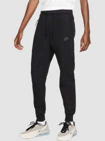 Брюки NIKE M Nk Tch Flc Jggr модель FB8002-010 Фото