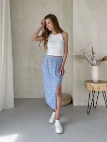 Спідниця міді Merlini модель 400001487 Фото