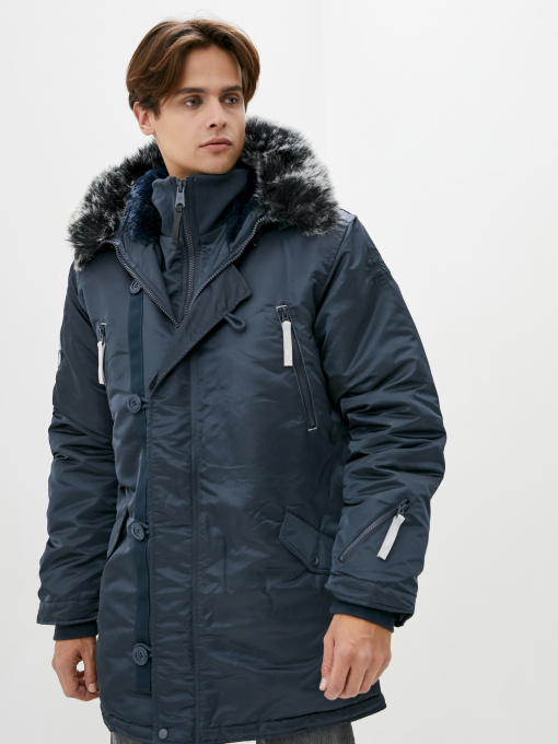 Зимняя куртка Airboss модель 017600843221_graffit Зимняя куртка Airboss модель 017600843221_graffit Фото