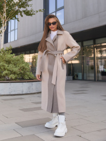 Пальто MilaNova модель Пальто ПВ-363 капучино Фото