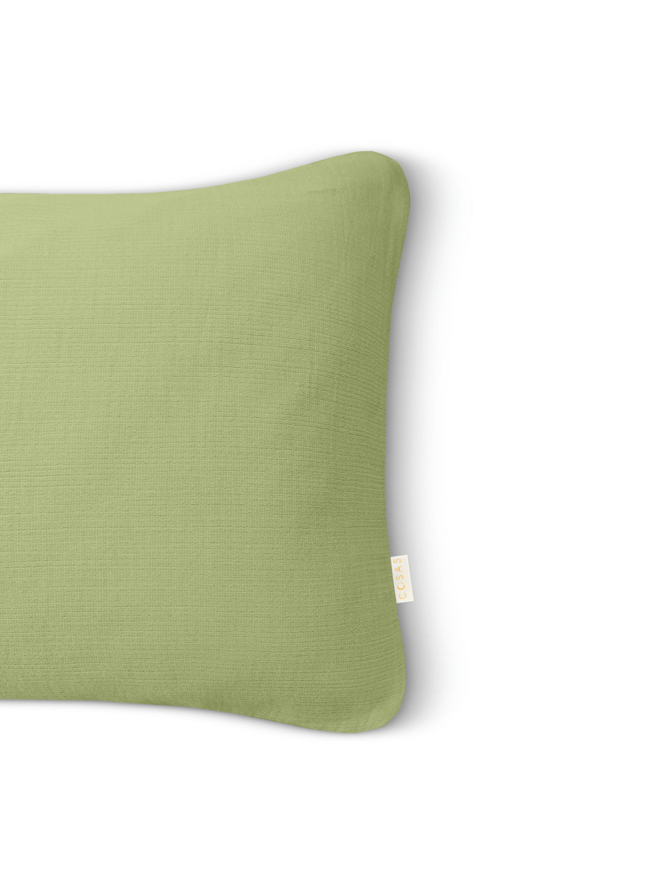 Наволочка муслин на подушку OLIVE Cosas модель 18Muslin_Olive_40x60 Фото