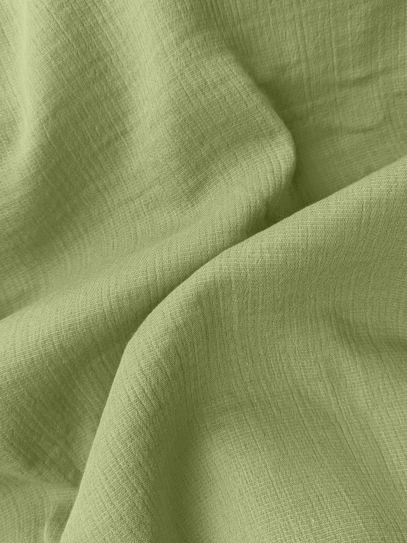 Наволочка муслин на подушку OLIVE Cosas модель 18Muslin_Olive_40x60 Фото