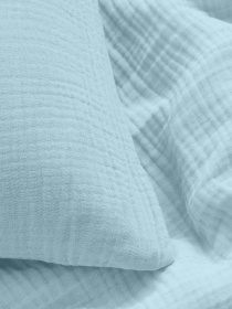 Наволочка муслин на подушку PISTACHIO Cosas модель 37MuslinFourLayer_Pistachio_40x60 Фото