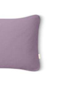 Наволочка муслин на подушку LAVANDER Cosas модель 42MuslinFourLayer_Lavander_40x60 Фото