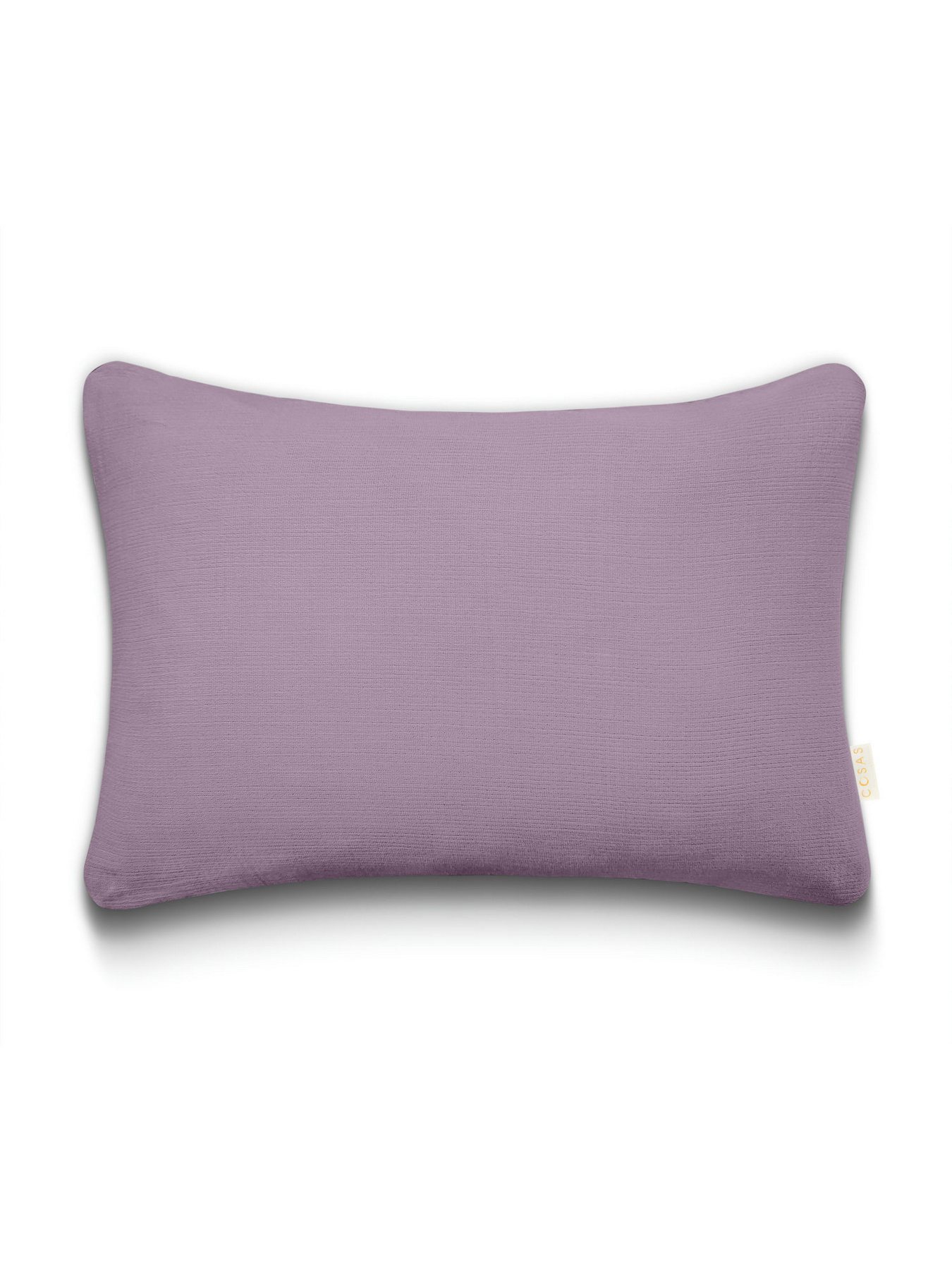 Наволочка муслин на подушку LAVANDER Cosas модель 42MuslinFourLayer_Lavander_40x60 Фото