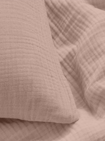 Наволочка муслин на подушку RUM Cosas модель 45MuslinFourLayer_Rum_40x60 Фото