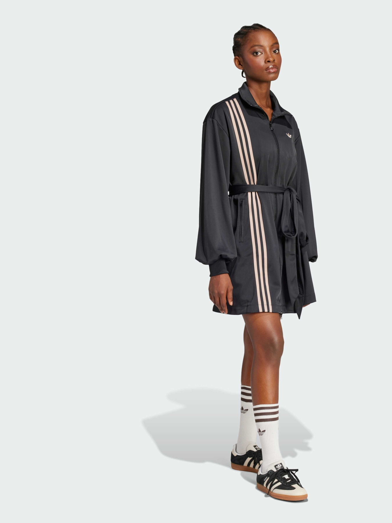 Платье миди Adidas 3 Stripes модель JJ0953 Платье миди Adidas 3 Stripes модель JJ0953 Фото