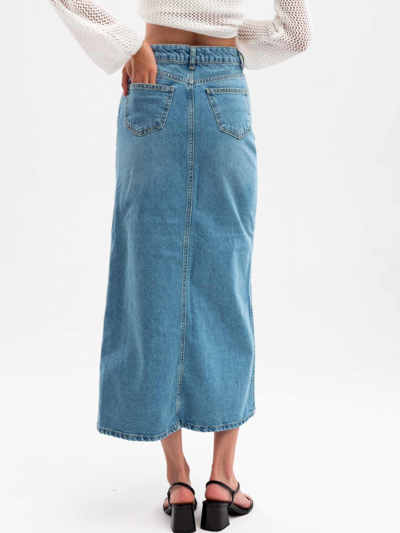 Джинсова спідниця Famo модель U-72748_01 Фото