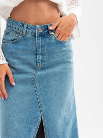 Джинсова спідниця Famo модель U-72748_01 Фото