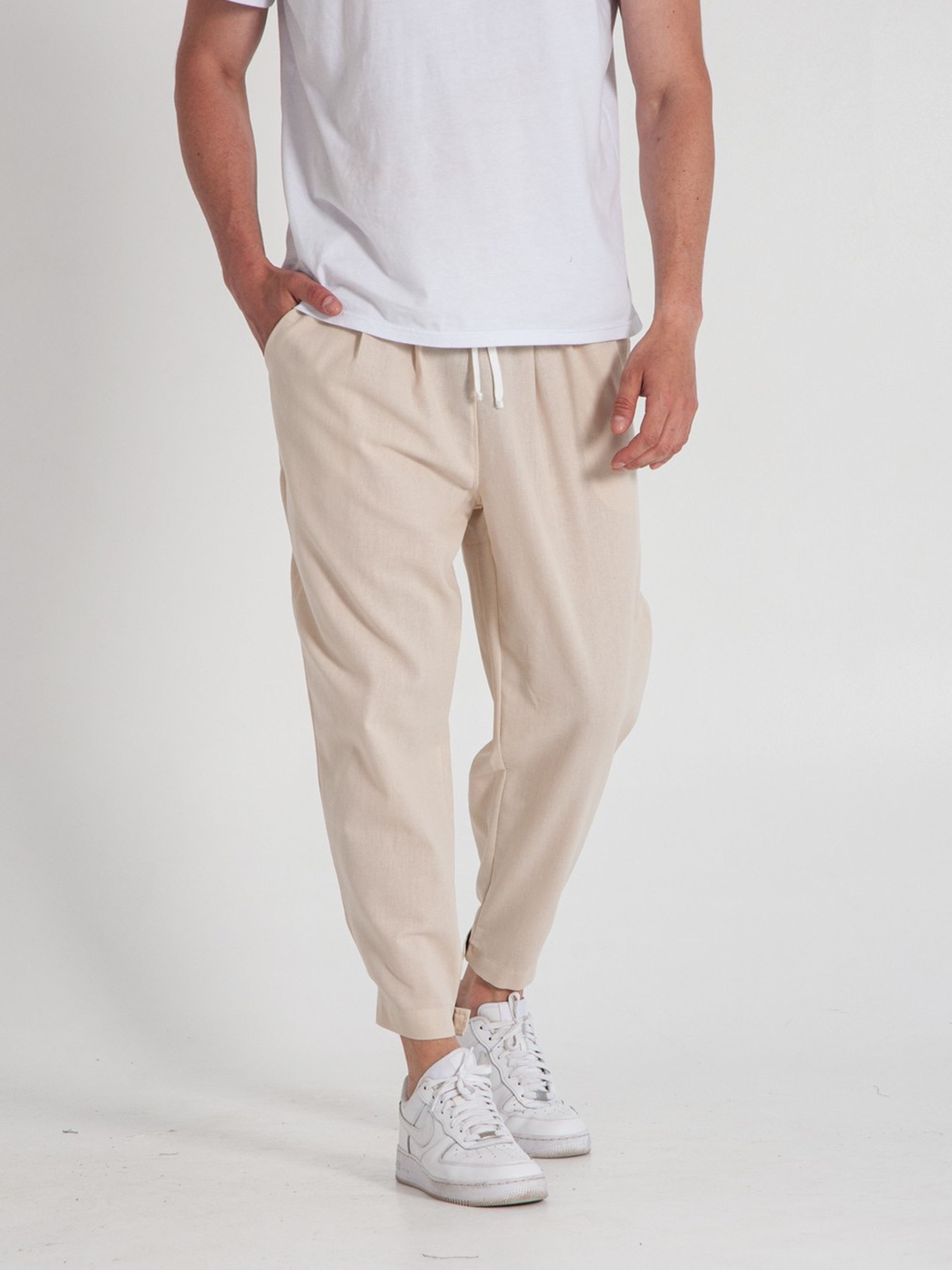 Повсякденні штани IJ модель lipuchki-linen-bez-man Фото