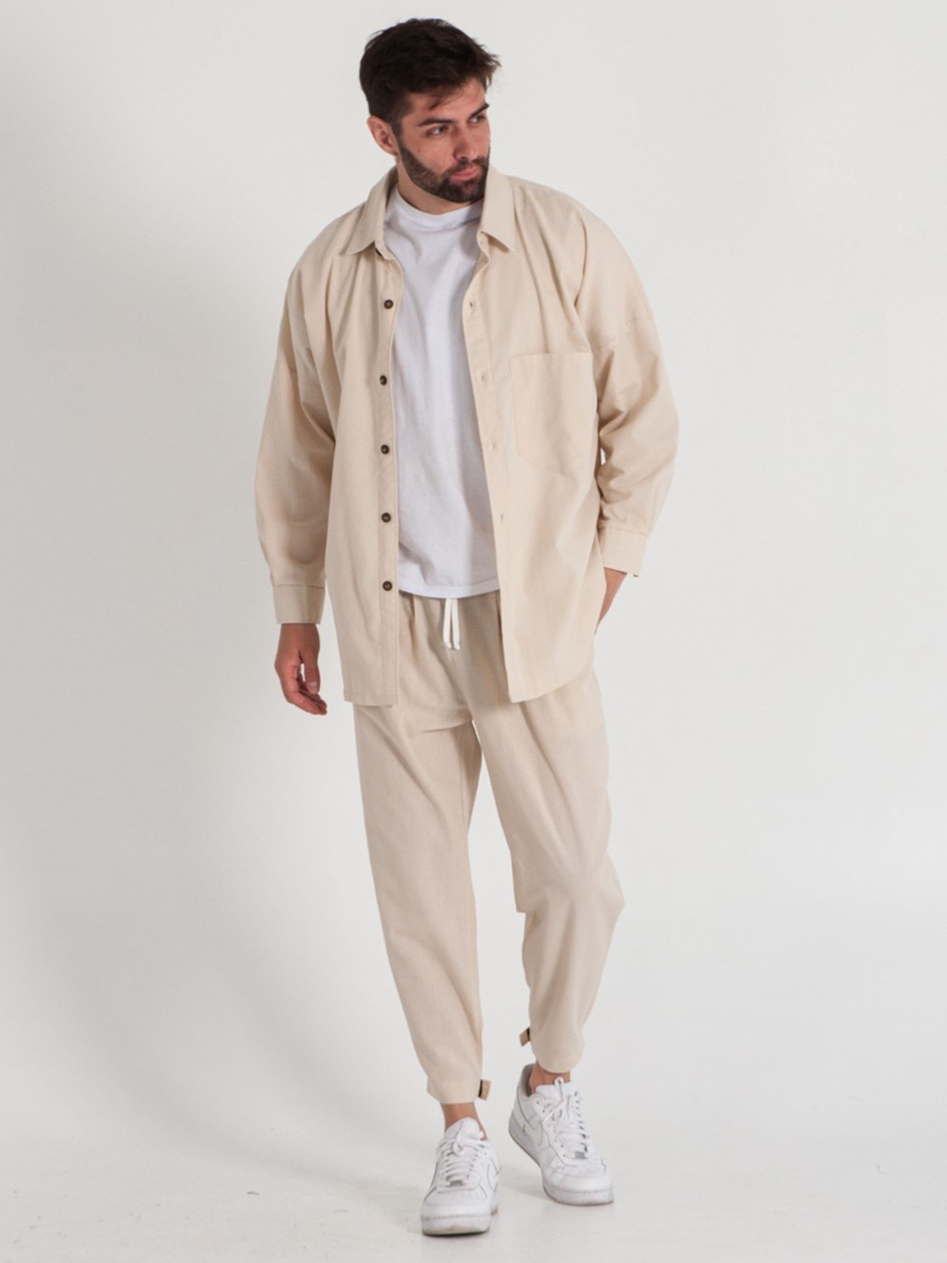 Повсякденні штани IJ модель lipuchki-linen-bez-man Фото