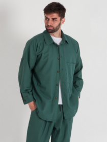 Сорочка IJ модель ij-sorochka-linen-emerald-man Фото