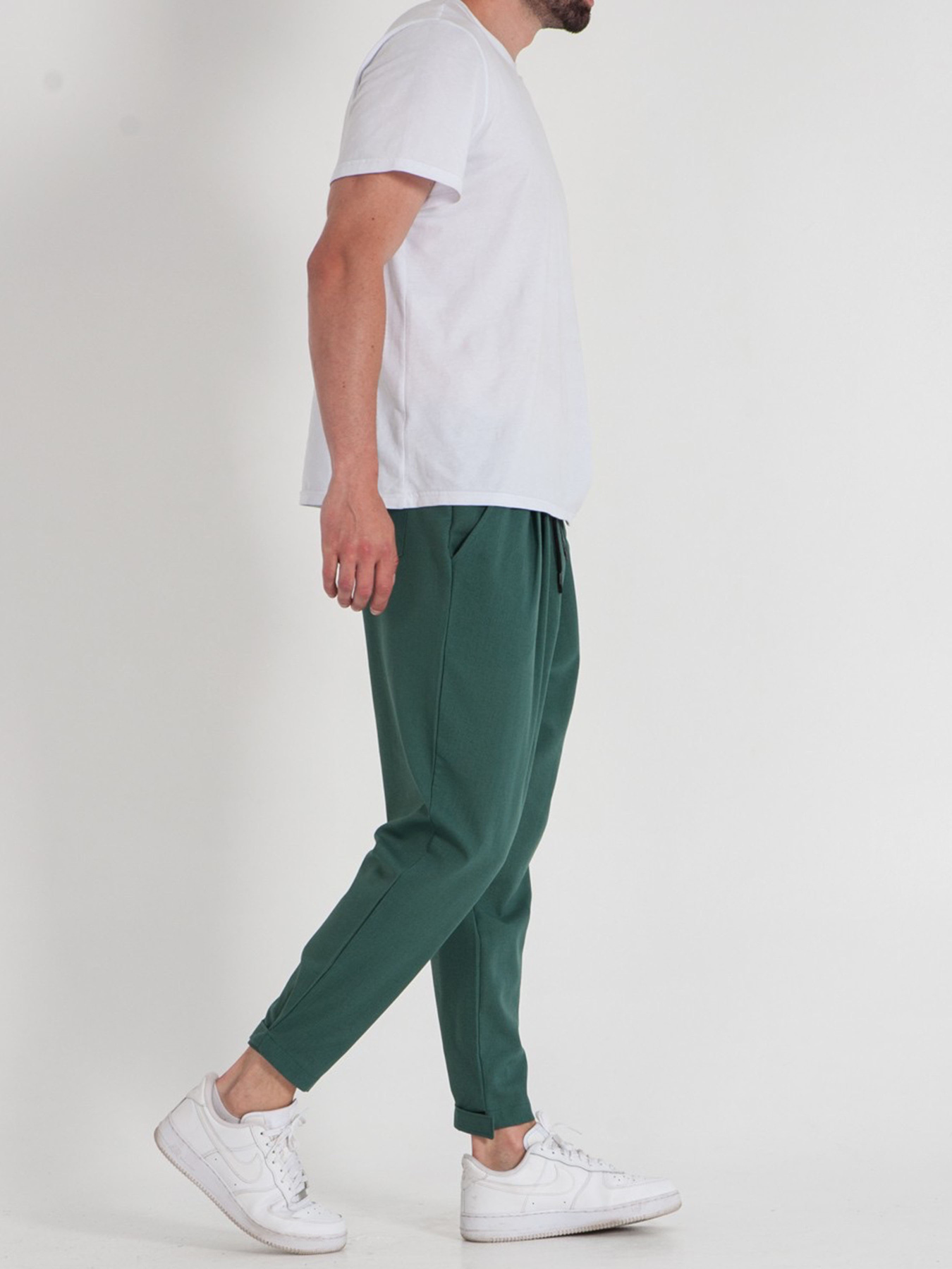 Штани повсякденні IJ модель lipuchki-linen-emerald-man Фото