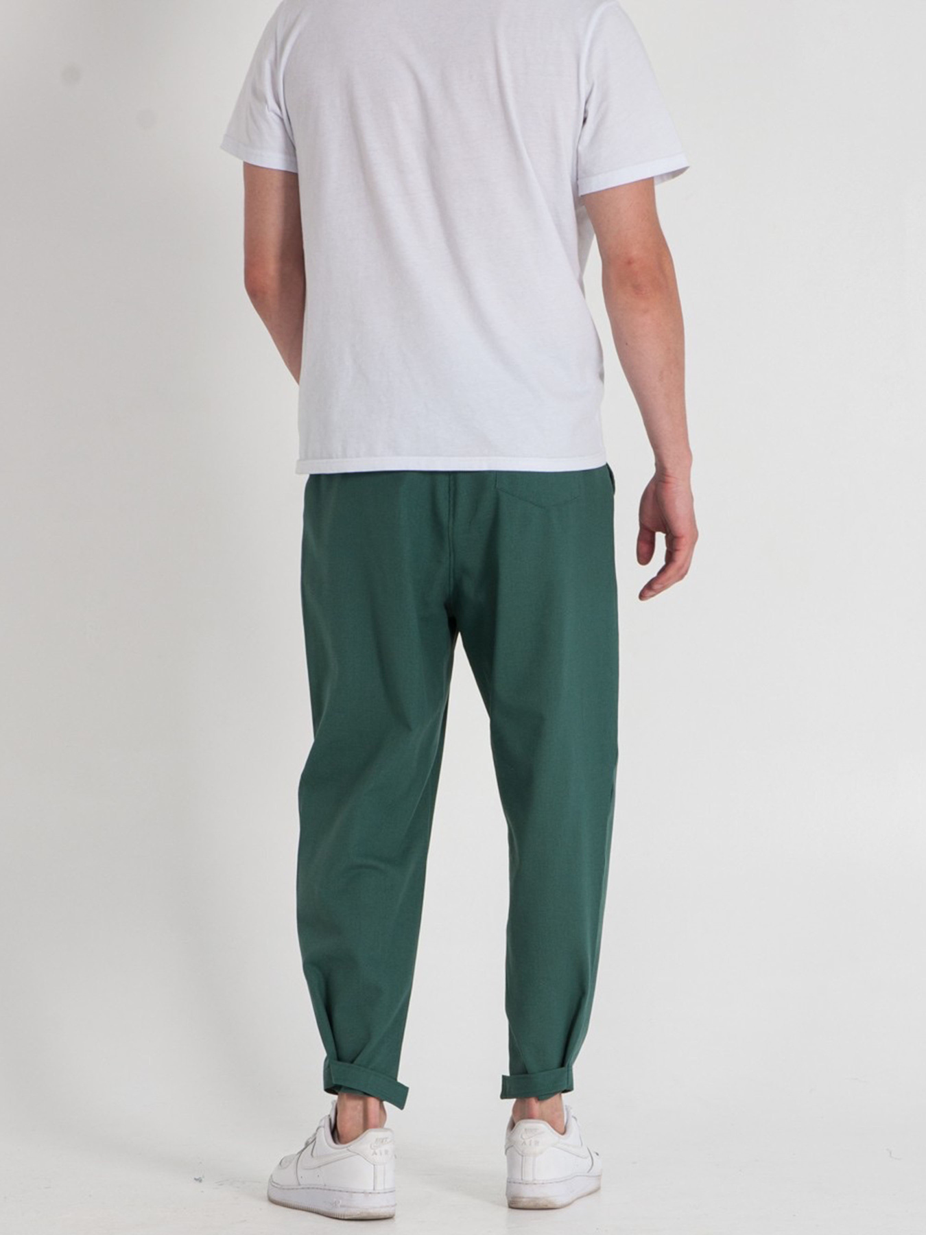 Повсякденні штани IJ модель lipuchki-linen-emerald-man Фото