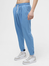Штани повсякденні IJ модель lipuchki-linen-blue-man Фото