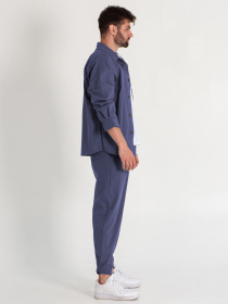 Рубашка повседневная IJ модель ij-sorochka-linen-jeans-man Фото