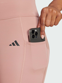 Спортивные леггинсы Adidas 3 Stripes модель JI8764 Фото