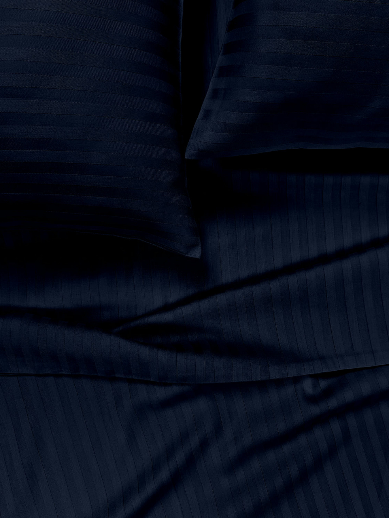 Набор наволочек сатин на подушку NAVY Cosas модель SetPillow_StrSatin_51Navy_40x60 Фото