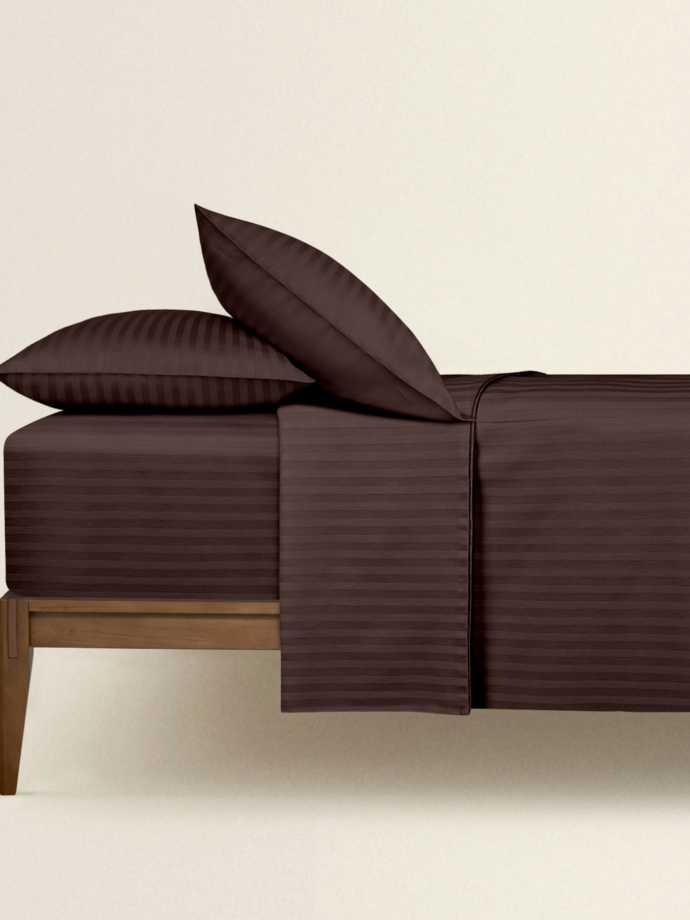 Набор наволочек сатин на подушку WALNUT Cosas модель SetPillow_StrSatin_26Walnut_40x60 Фото