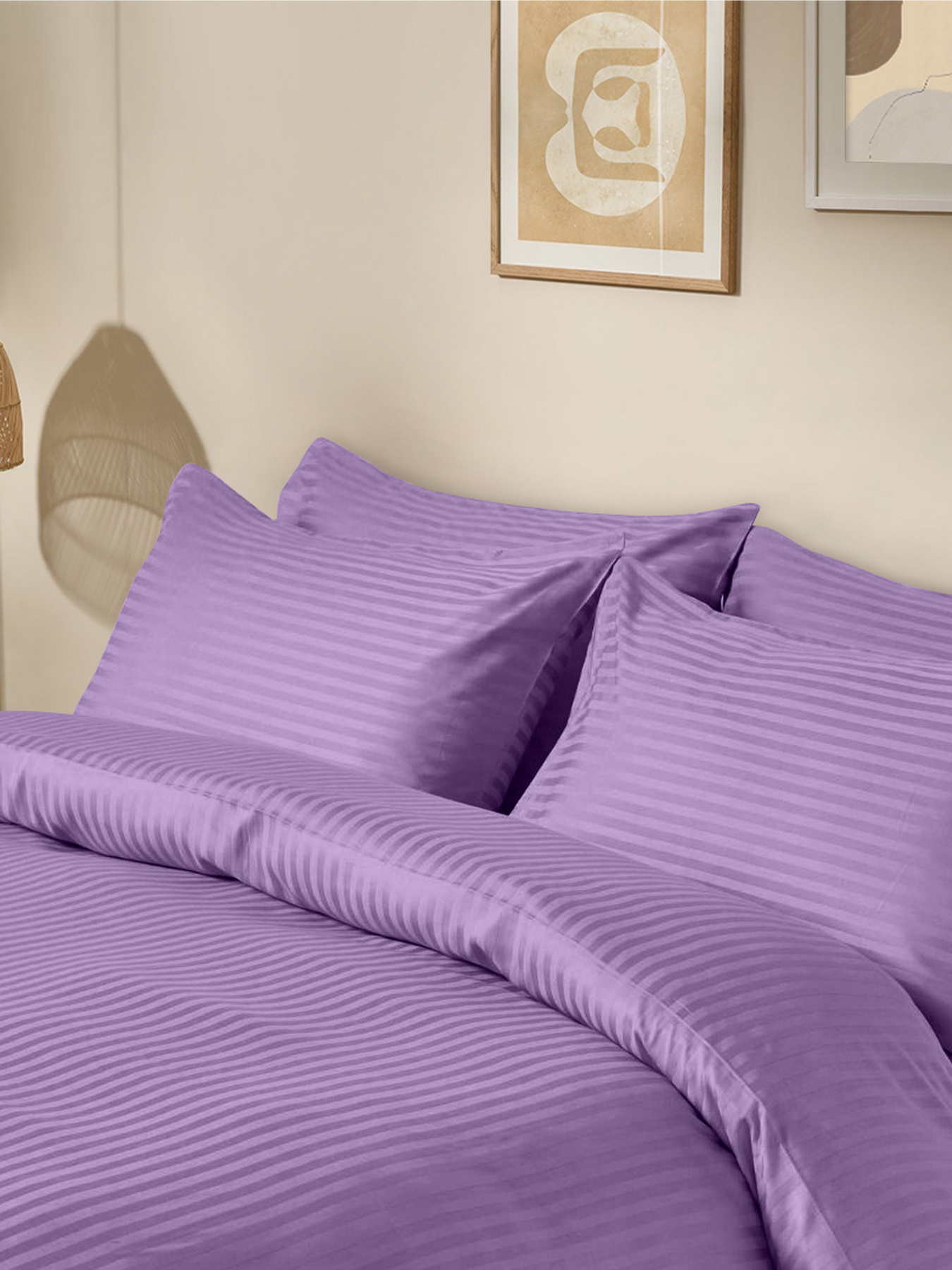 Набор наволочек сатин на подушку AMETHYST Cosas модель SetPillow_StrSatin_24Amethyst_40x60 Фото