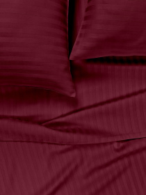 Набор наволочек сатин на подушку SANGRIA Cosas модель SetPillow_StrSatin_17Sangria_40x60 Фото