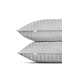 Набір наволочок сатин на подушку SILVER Cosas модель SetPillow_StrSatin_09Silver_40x60 Фото