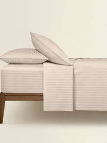 Набор наволочек сатин на подушку BISCOTTI Cosas модель SetPillow_StrSatin_07Biscotti_40x60 Фото