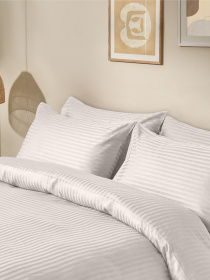 Набор наволочек сатин на подушку ALMOND Cosas модель SetPillow_StrSatin_02Almond_40x60 Фото