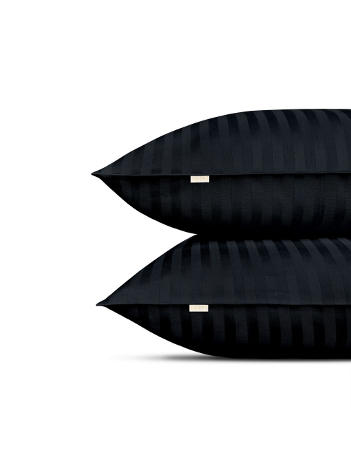 Набір наволочок сатин на подушку ONYX Cosas модель SetPillow_StrSatin_00Onyx_40x60 Фото