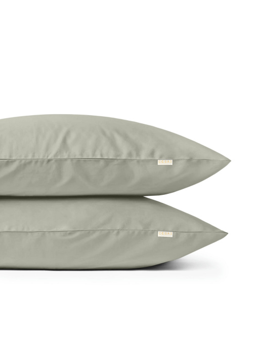 Набор наволочек сатин на подушку PISTACHIO CS1 Cosas модель SetPillow_Satin_35Pistachio_40x60 Фото