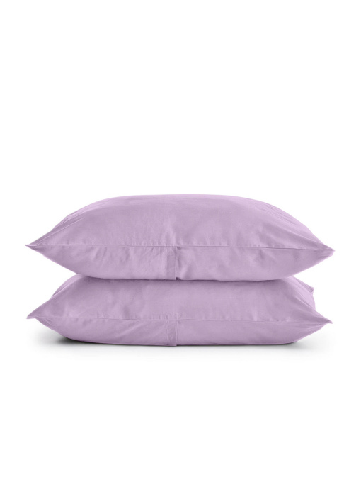 Набор наволочек сатин на подушку LAVENDER Cosas модель SetPillow_Satin_25Lavender_40x60 Фото