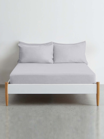 Набор наволочек на подушку SMOKY Cosas модель SetPillow_RanforsGrey_40x60 Фото