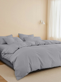 Набор наволочек на подушку SMOKY Cosas модель SetPillow_RanforsGrey_40x60 Фото