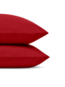 Набір наволочок фланель на подушку BURGUNDY Cosas модель SetPillow_Flannel_55Burgundy_40x60 Фото