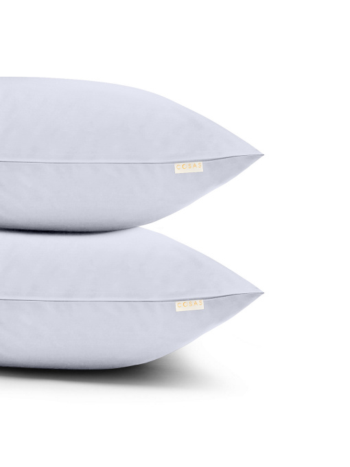 Набір наволочок на подушку SILVER Cosas модель SetPillow_96RanforsSilver_40x60 Фото