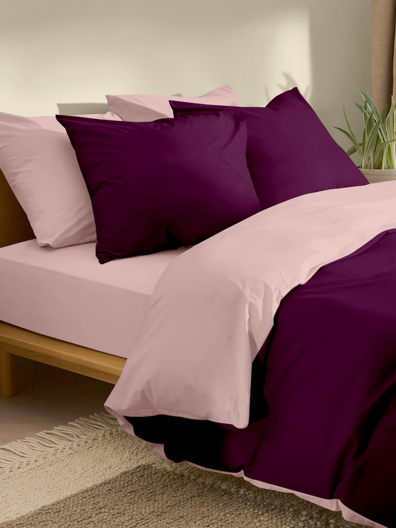 Набір наволочок на подушку SAKURA Cosas модель SetPillow_RanforsRose_40x60 Фото