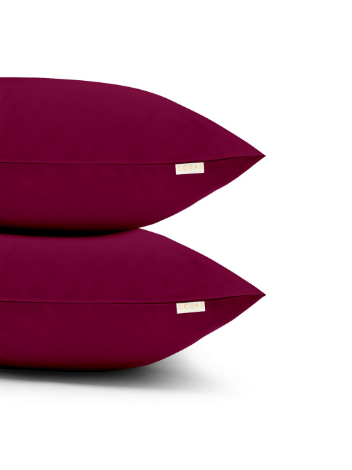 Набор наволочек на подушку SANGRIA Cosas модель SetPillow_118RanforsSangria_40x60 Фото