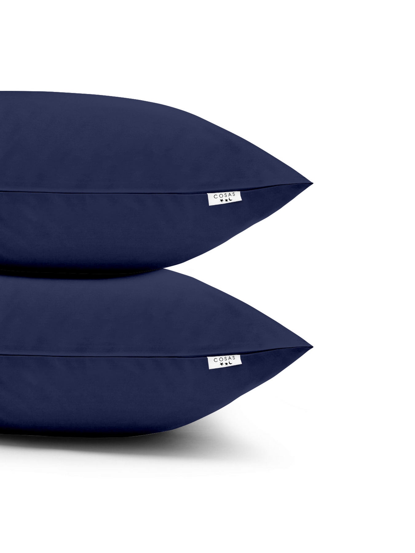 Набор наволочек на подушку DARK PLUM & DARK BLUE SET Cosas модель Set4Pillow_89PlumDark_87DarkBlue_50x70 Фото