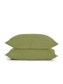 Набор наволочек на подушку DARK PLUM & AVOCADO SET Cosas модель Set4Pillow_89PlumDark_74Avocado_50x70 Фото