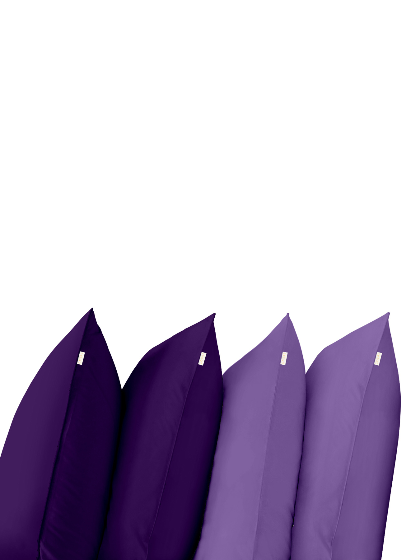 Набор наволочек на подушку DARK PLUM & PLUMLIGHT SET Cosas модель Set4Pillow_89PlumDark_48PlumLight_50x70 Фото