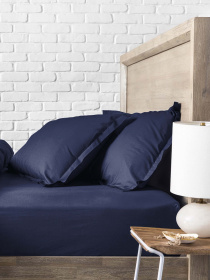 Набор наволочек на подушку DARK BLUE & LIGHT BLUE SET Cosas модель Set4Pillow_87DarkBlue_58LightBlue_50x70 Фото