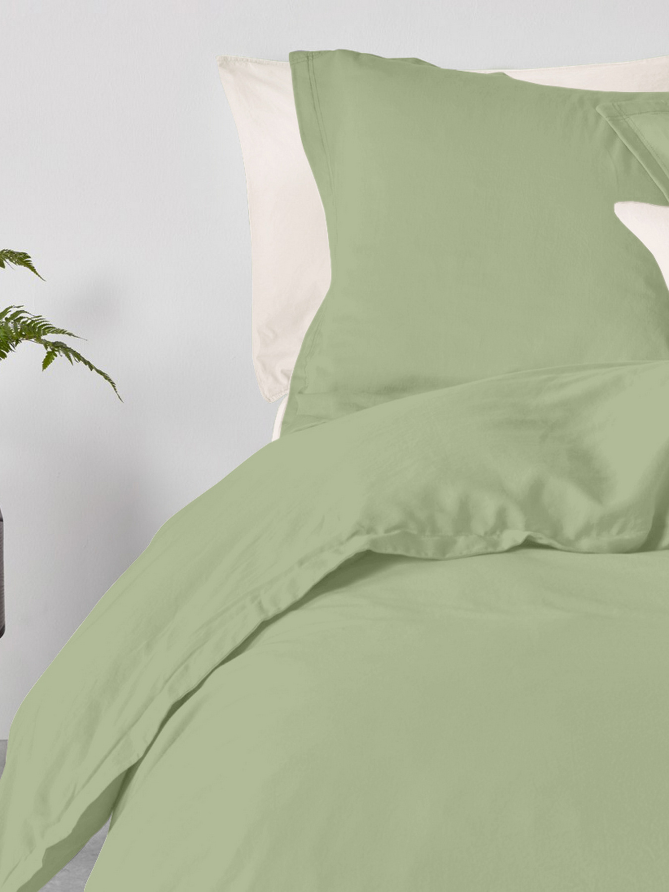 Набор наволочек на подушку DARK CHERRY & OLIVE SET Cosas модель Set4Pillow_77CherryDark_78Olive_50x70 Фото