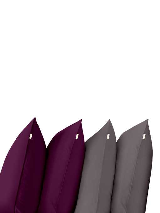 Набор наволочек на подушку DARK CHERRY & URBAN SET Cosas модель Set4Pillow_77CherryDark_111Urban_50x70 Фото