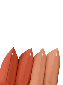 Набір наволочок на подушку ORANGE & TERRAKOT SET Cosas модель Set4Pillow_103Orange_75Terrakot_50x70 Фото