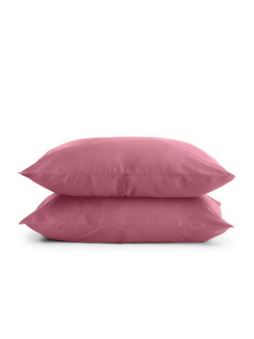 Набор наволочек сатин на подушку ROSE Cosas модель SetPillow_Satin_28Pudra_40x60 Фото
