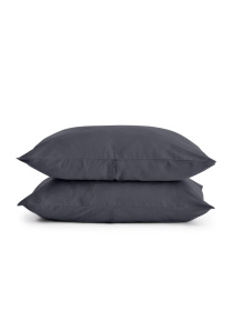 Набор наволочек сатин на подушку GREY Cosas модель SetPillow_Satin_38Beluga_40x60 Фото
