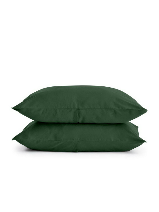 Набор наволочек сатин на подушку GREEN Cosas модель SetPillow_Satin_54Green_40x60 Фото