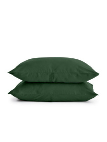 Набір наволочок сатин на подушку GREEN Cosas модель SetPillow_Satin_54Green_40x60 Фото