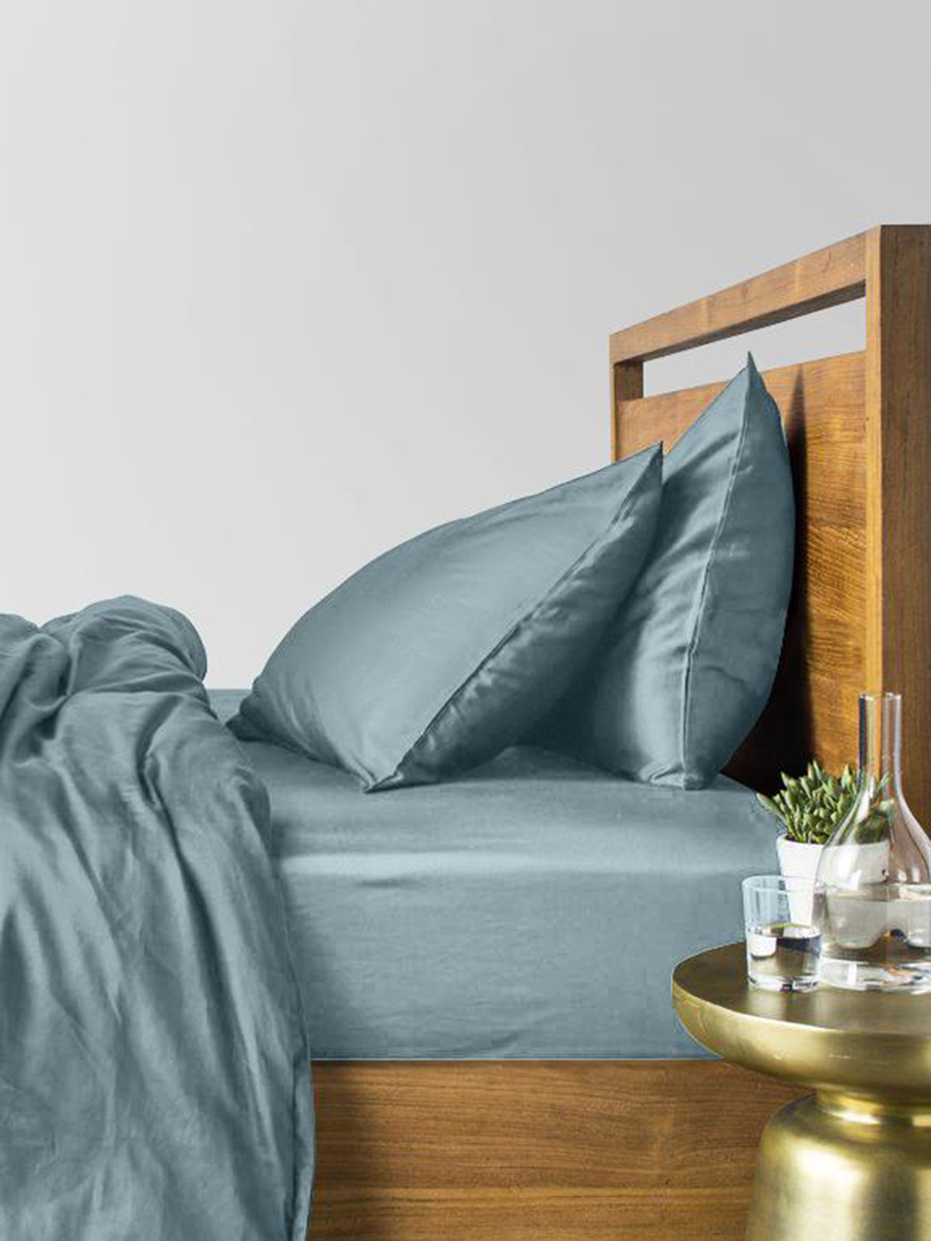 Набор наволочек сатин на подушку DOVE Cosas модель SetPillow_Satin_49Dove_40x60 Фото