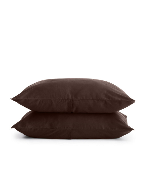 Набір наволочок сатин на подушку CHOCOLATE Cosas модель SetPillow_Satin_11Brown_40x60 Фото